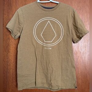 Bundle Offer! 5/30$ Volcom Men's Mustard/Tan Graphic Tee